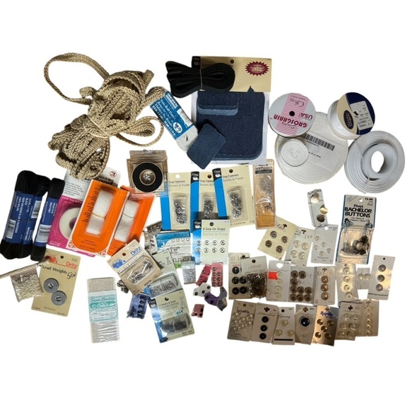 Sewing Notion Mixed Bundle 50+ Items - Picture 1 of 6